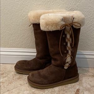 UGG Upside Lace Up Winter Boots